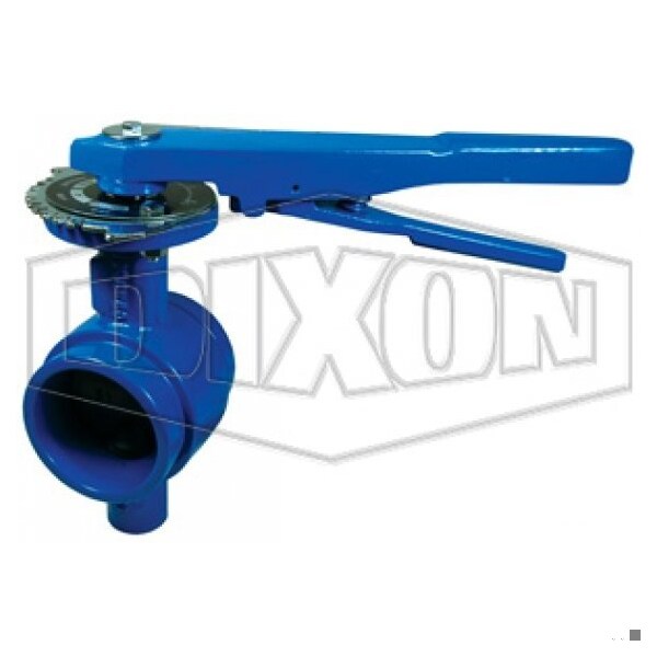 Dixon Butterfly Valve, 8 in Nominal, Grooved End Style, Ductile Iron Body GIBFV800 - main